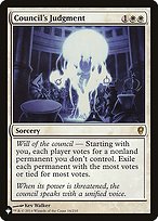 Council's Judgment (LIST-CNS-16) - rare