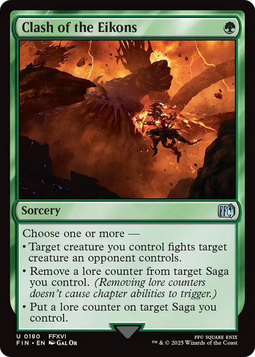 Clash of the Eikons (FIN-180) - uncommon