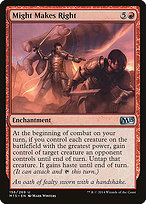 Might Makes Right (M15-156) - uncommon - Foil