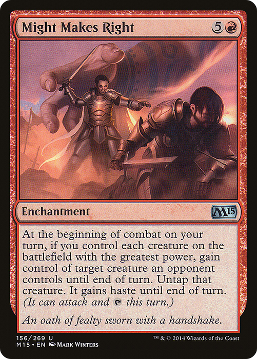 Might Makes Right (M15-156) - uncommon