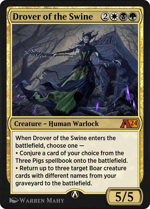 Drover of the Swine (YWOE-017) - mythic