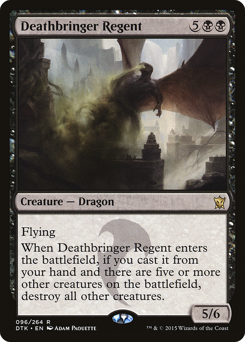 Deathbringer Regent (DTK-096) - rare - Foil