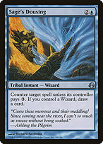 Sage's Dousing (MOR-048) - uncommon - Foil