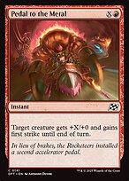 Pedal to the Metal (DFT-141) - common - Foil