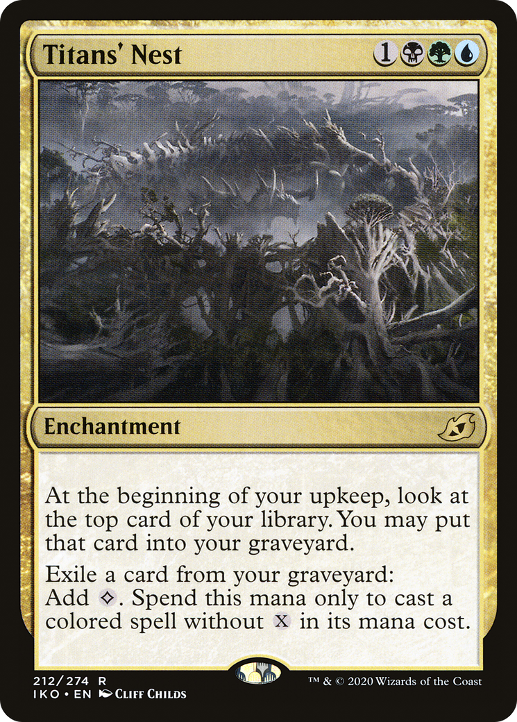Titans' Nest (IKO-212) - rare - Foil