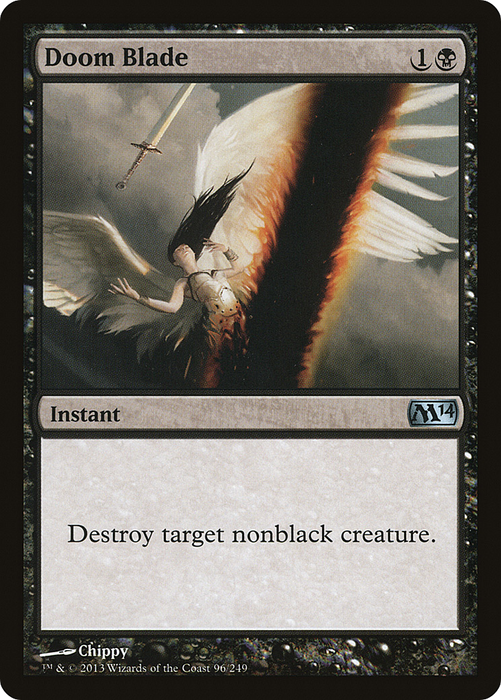 Doom Blade (M14-096) - uncommon - Foil