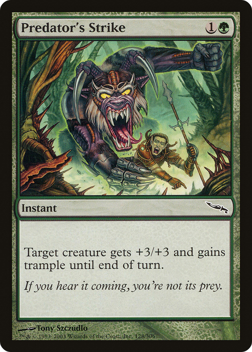 Predator's Strike (MRD-128) - common - Foil