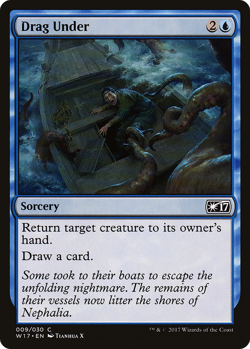 Drag Under (W17-009) - common