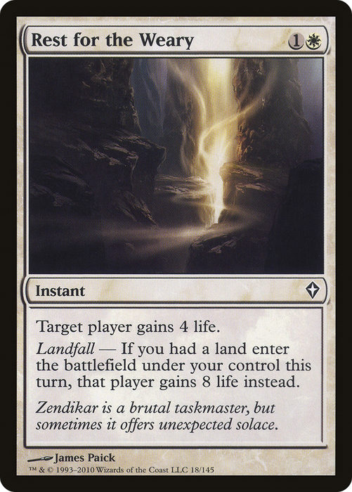 Rest for the Weary (WWK-018) - common