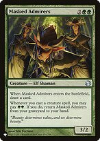 Masked Admirers (LIST-MMA-154) - uncommon