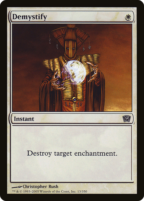 Demystify (9ED-13★) - common - Foil