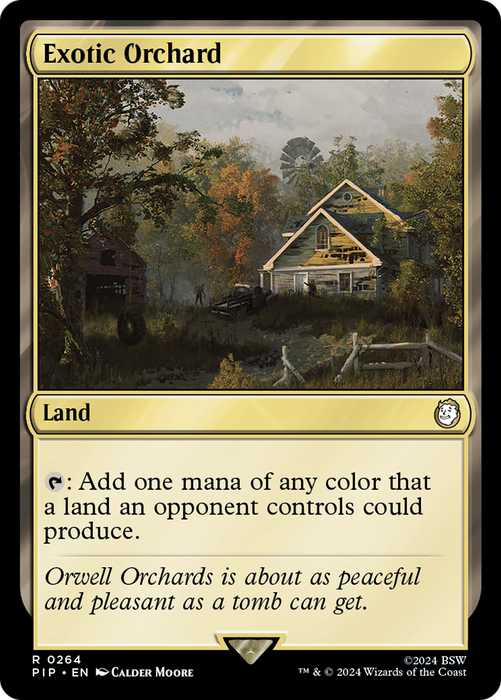 Exotic Orchard (PIP-264) - rare - Foil