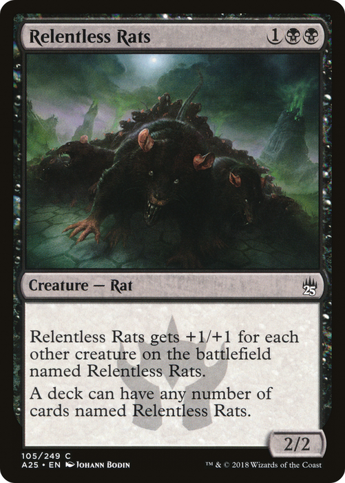 Relentless Rats (A25-105) - common