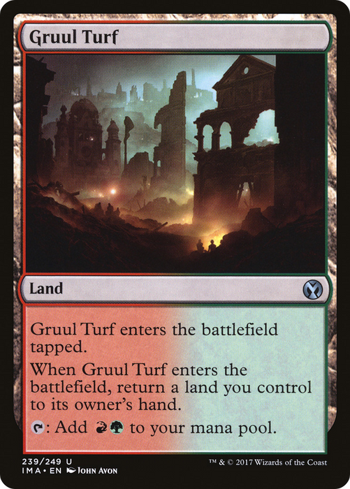 Gruul Turf (IMA-239) - uncommon - Foil