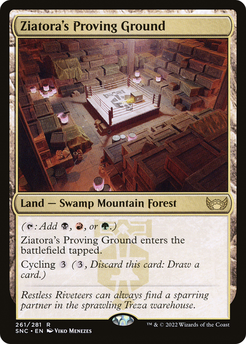 Ziatora's Proving Ground (SNC-261) - rare - Foil