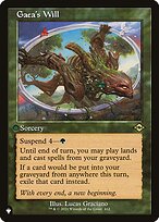 Gaea's Will (LIST-MH2-412) - rare