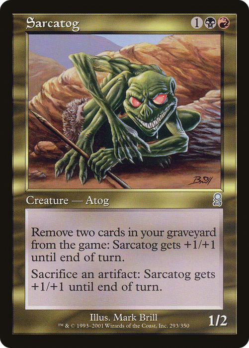 Sarcatog (ODY-293) - uncommon - Foil