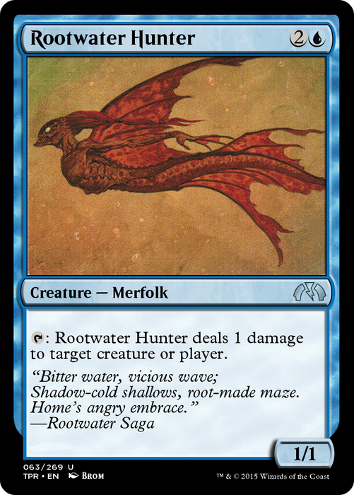 Rootwater Hunter (TPR-063) - uncommon - Foil