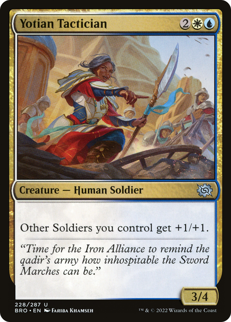 Yotian Tactician (BRO-228) - uncommon
