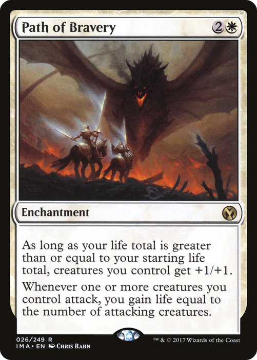 Path of Bravery (IMA-026) - rare - Foil