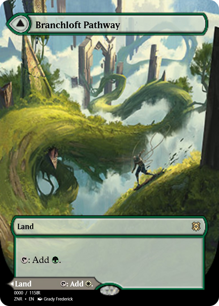 Branchloft Pathway // Boulderloft Pathway (PRM-83852) - rare - Foil
