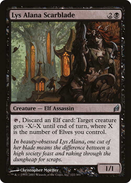 Lys Alana Scarblade (LRW-122) - uncommon - Foil