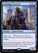 Archmage Emeritus (STX-037) - rare