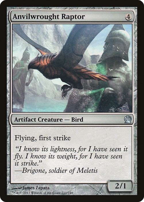 Anvilwrought Raptor (THS-211) - uncommon - Foil