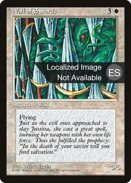 Wall of Swords (4BB-055) - uncommon