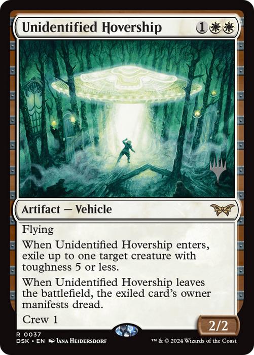 Unidentified Hovership (PPDSK-37P) - rare