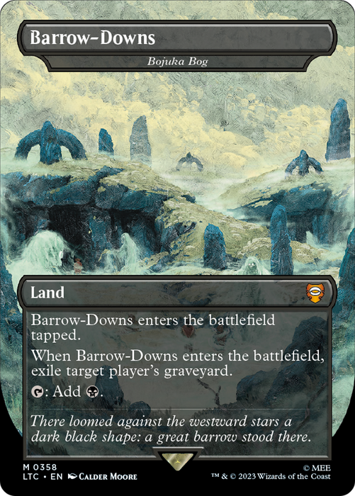 Bojuka Bog (LTC-358) - mythic / Barrow-Downs (Borderless) - Foil