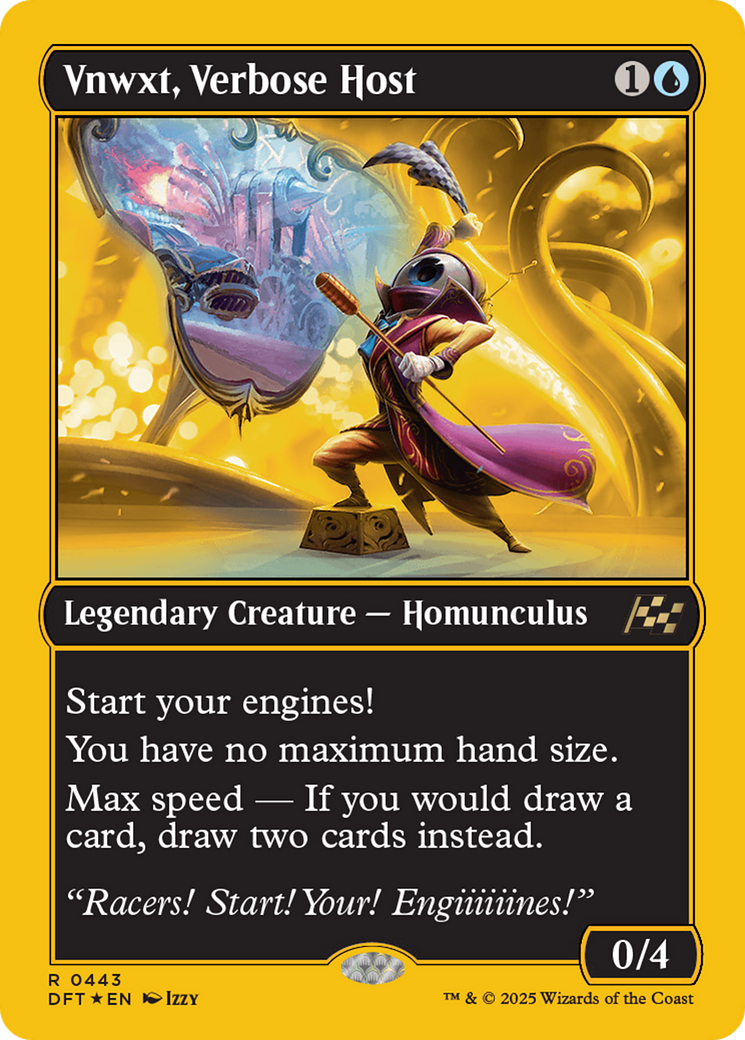 Vnwxt, Verbose Host (DFT-443) - rare - Foil