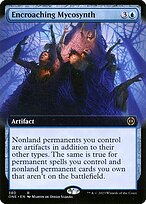 Encroaching Mycosynth (ONE-380) - rare: (Extended Art)
