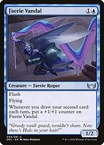 Faerie Vandal (SNC-044) - uncommon - Foil