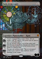 Karn, Living Legacy (PRM-103474) - mythic