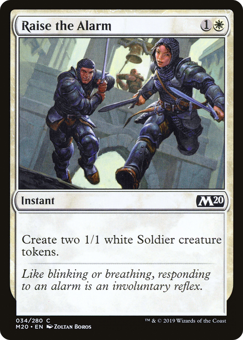 Raise the Alarm (M20-034) - common - Foil
