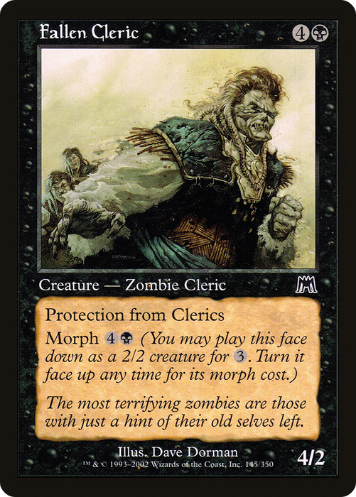 Fallen Cleric (ONS-145) - common - Foil