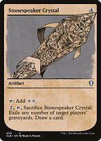 Stonespeaker Crystal (CLB-450) - uncommon: (Showcase) - Foil