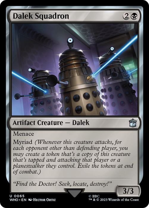 Dalek Squadron (WHO-065) - uncommon
