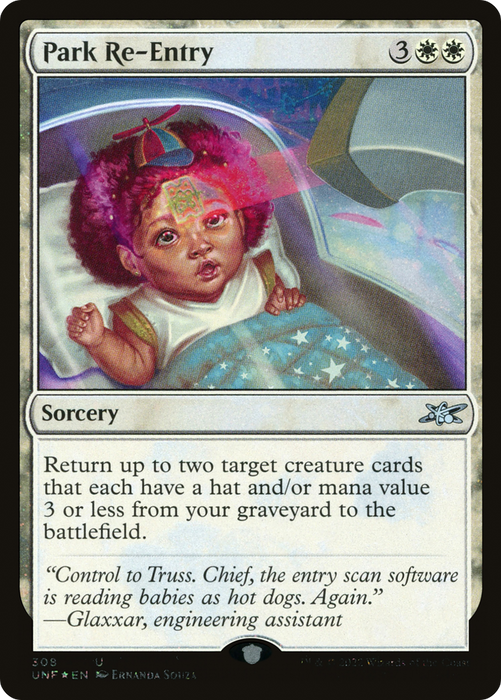 Park Re-Entry (UNF-308) - uncommon - Foil
