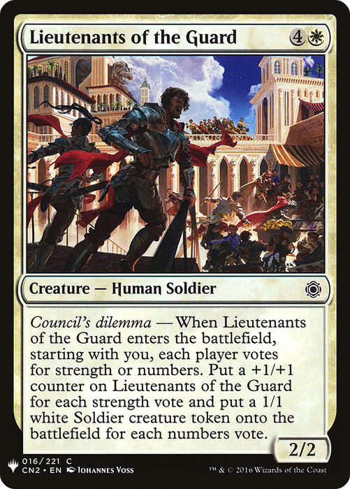 Lieutenants of the Guard (LIST-CN2-16) - common