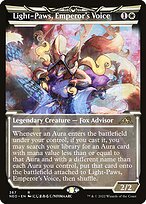 Light-Paws, Emperor's Voice (NEO-367) - rare: (Showcase) - Foil