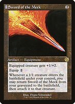 Sword of the Meek (BRR-059) - rare: (tombstone)