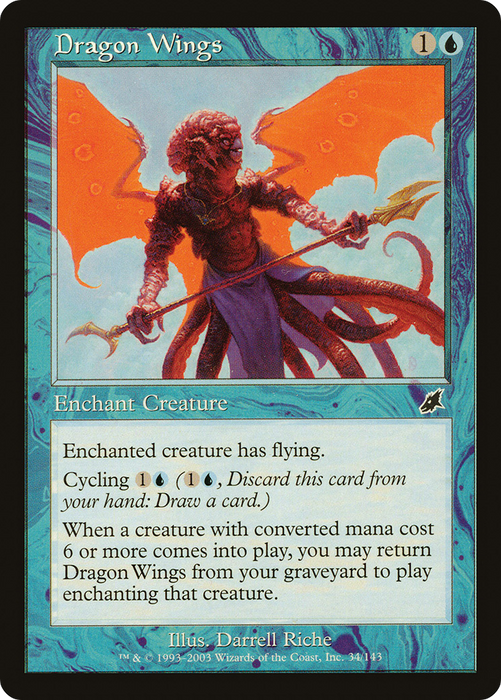 Dragon Wings (SCG-034) - common - Foil