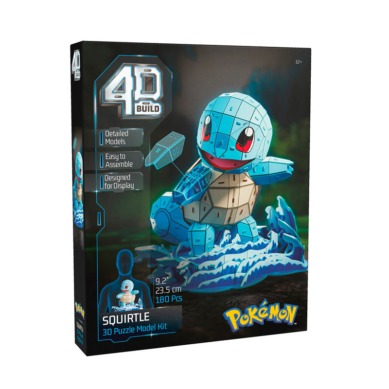 4D Build: Pokémon - Squirtle (Multilingual)