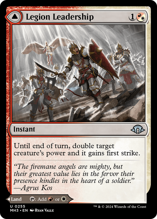 Legion Leadership // Legion Stronghold (MH3-255) - uncommon - Foil
