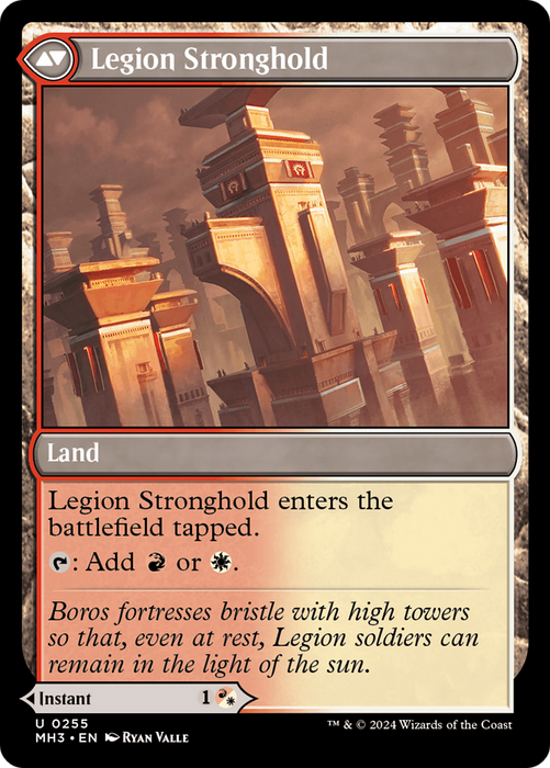 Legion Leadership // Legion Stronghold (MH3-255) - uncommon - Foil