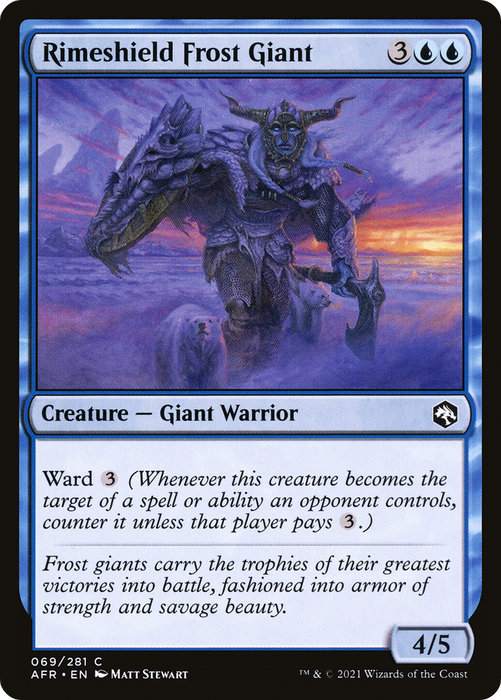 Rimeshield Frost Giant (AFR-069) - common