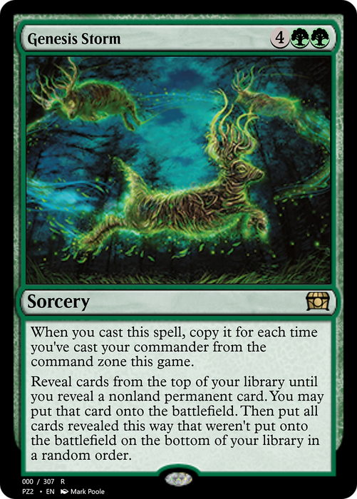 Genesis Storm (PZ2-70681) - rare - Foil
