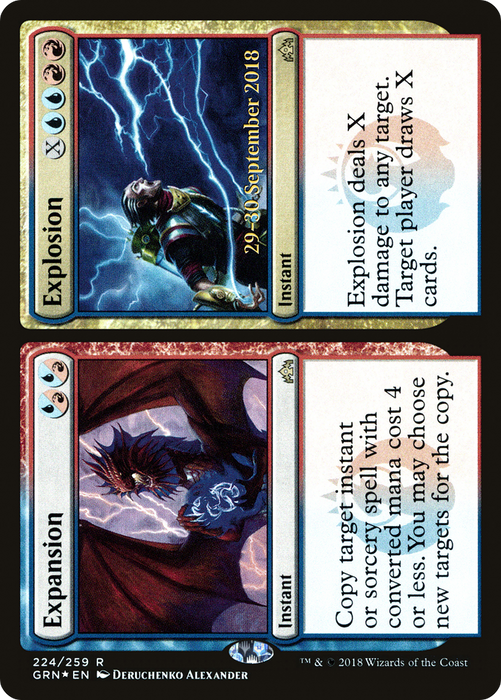Expansion // Explosion (PRE-224S) - rare - Foil